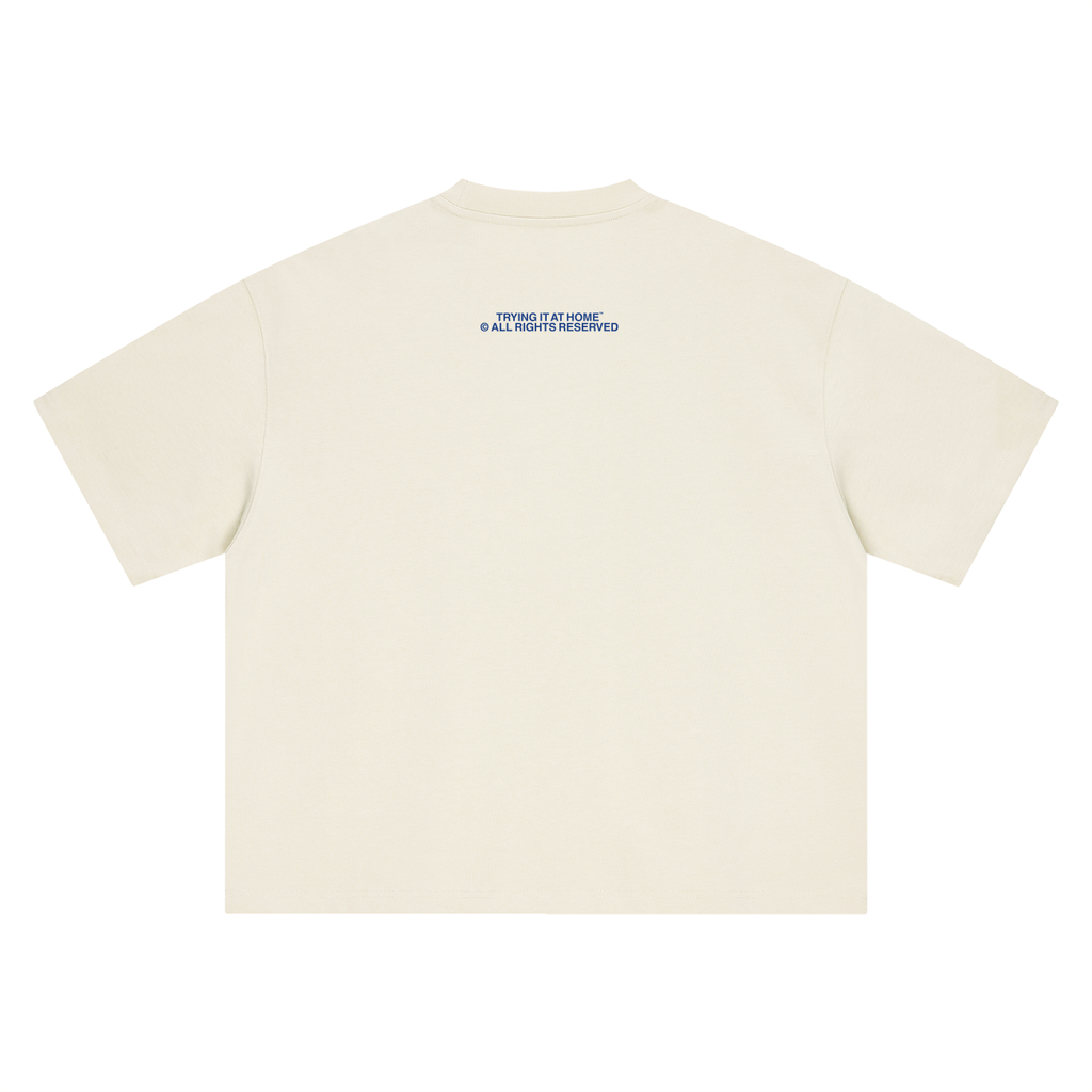 tiah logo boxy tee