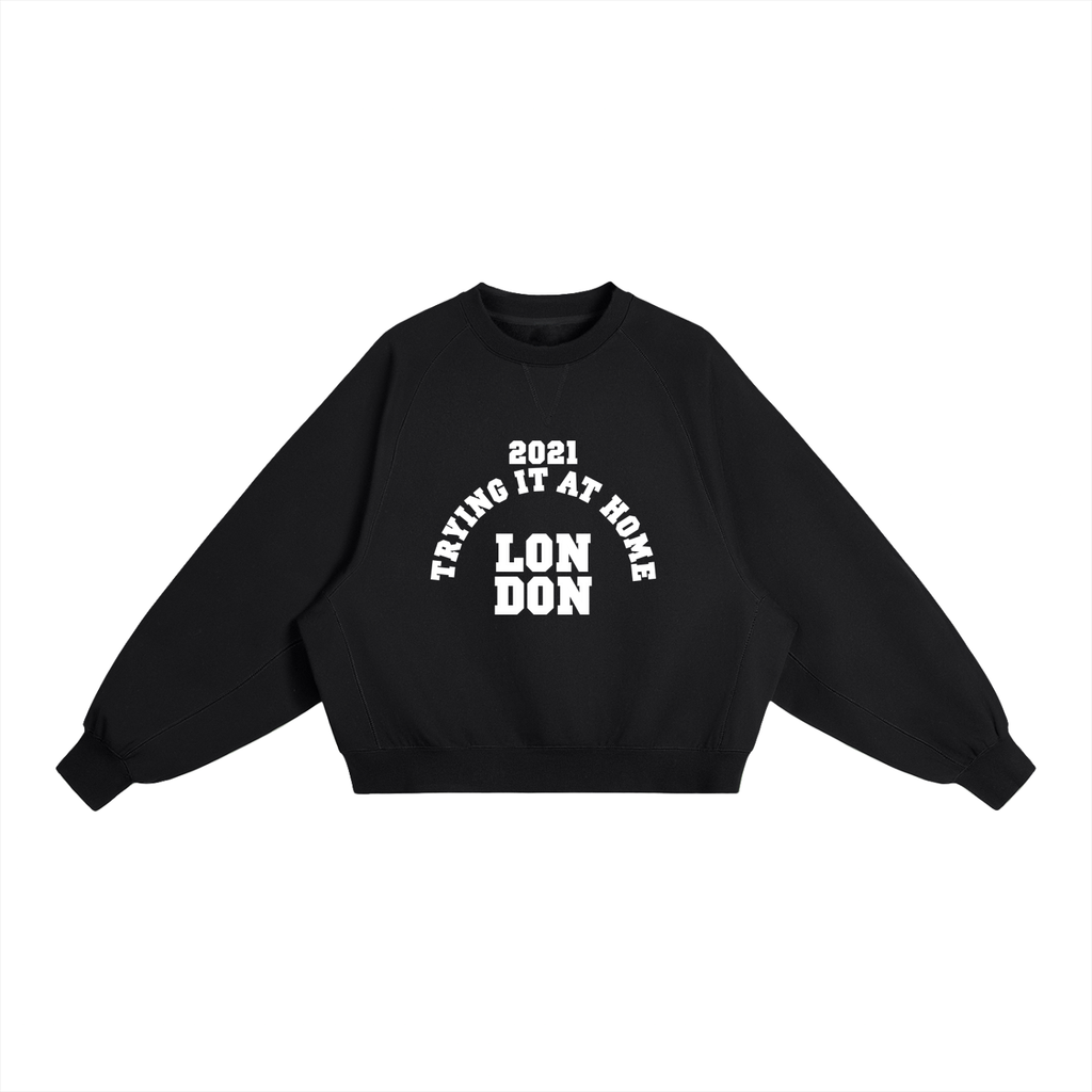 tiah heavyweight dolman sleeve boxy sweatshirt