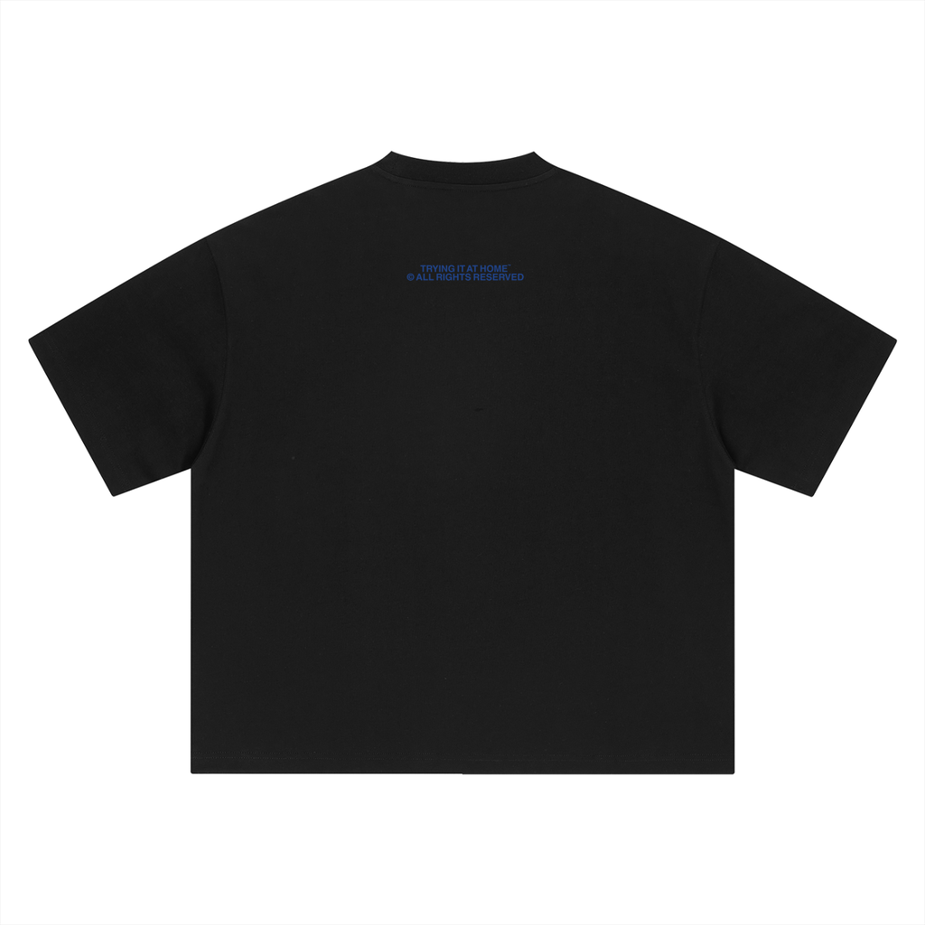 tiah logo boxy tee