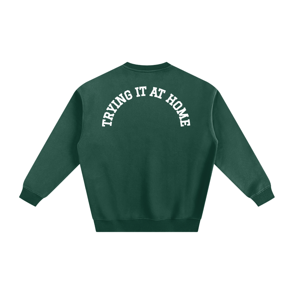 Trying It At Home 21 Fleeced Sweatshirt