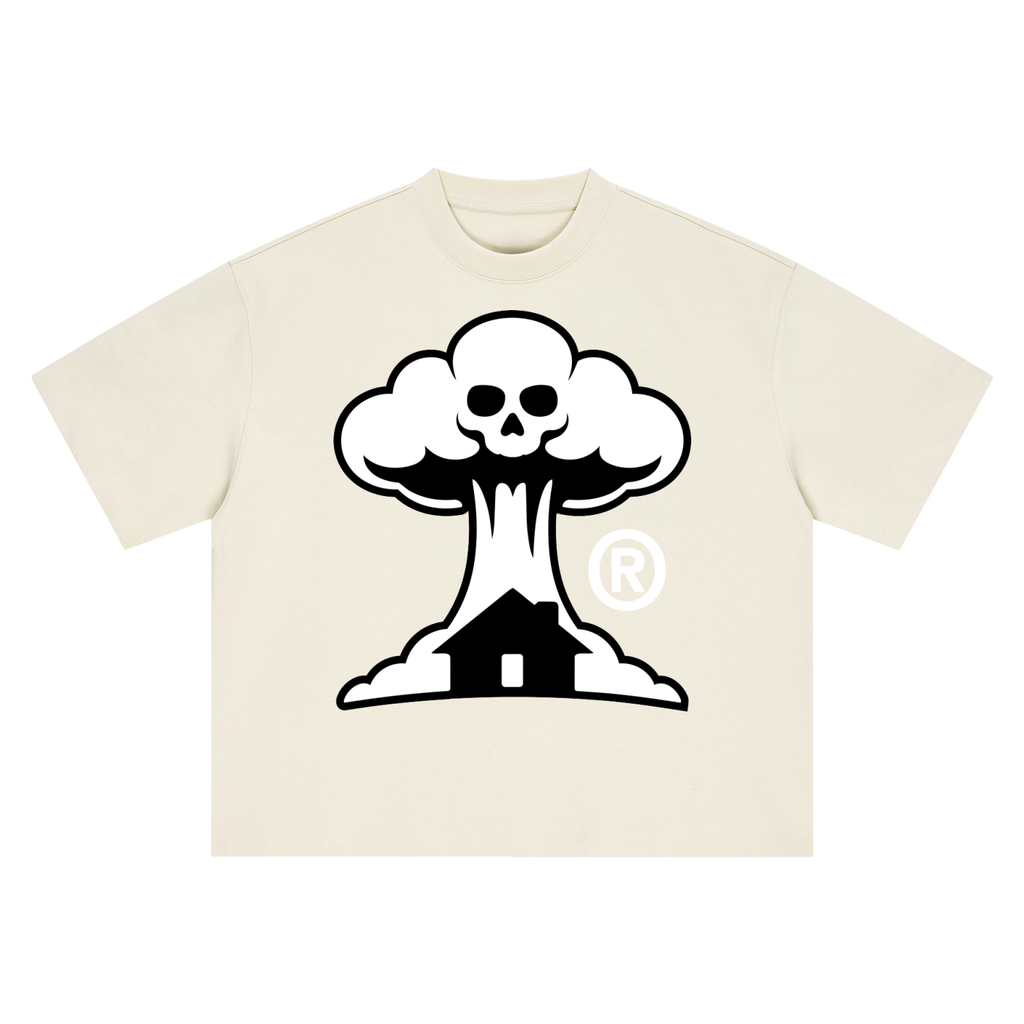 tiah logo boxy tee