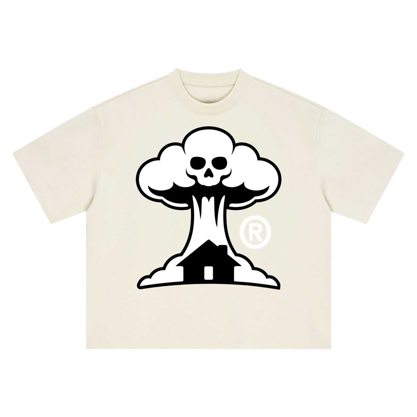 tiah logo boxy tee