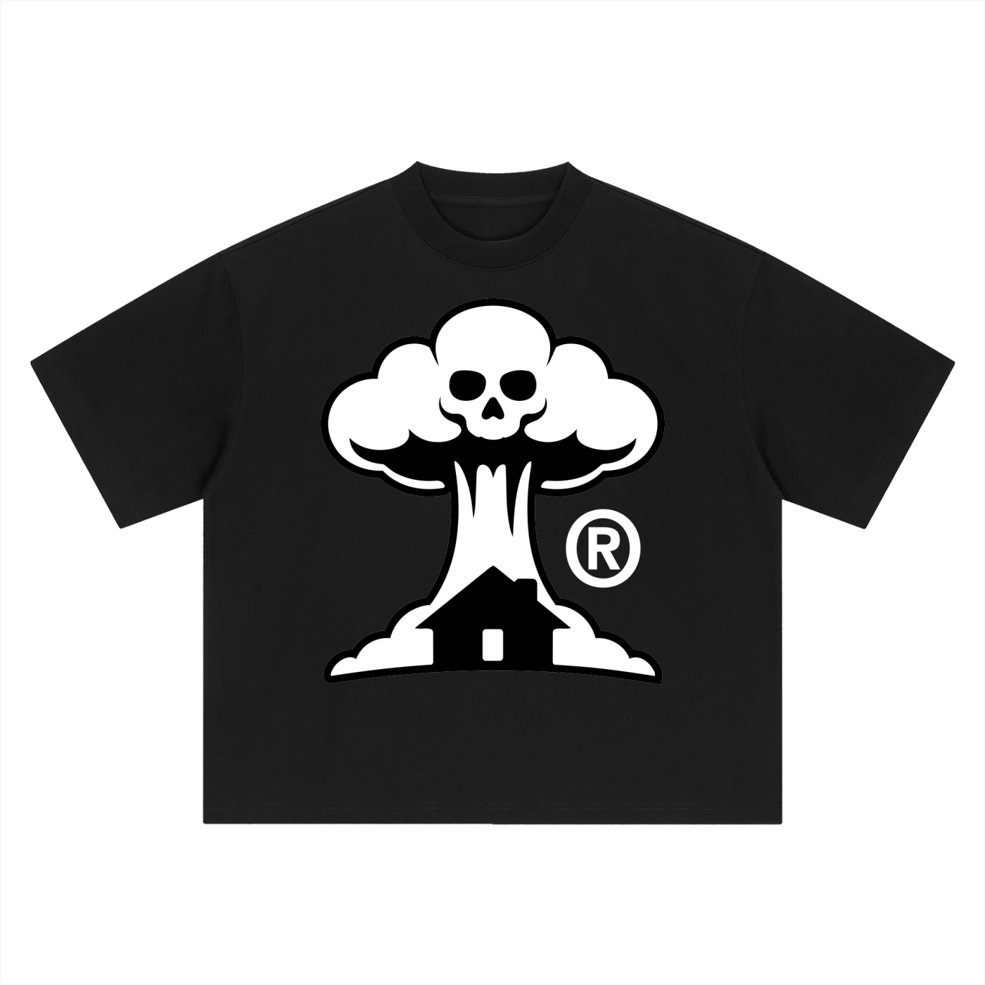 tiah logo boxy tee
