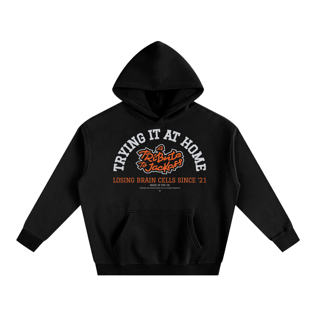 Trying It At Home Tribute Oversize Fleeced Hoodie