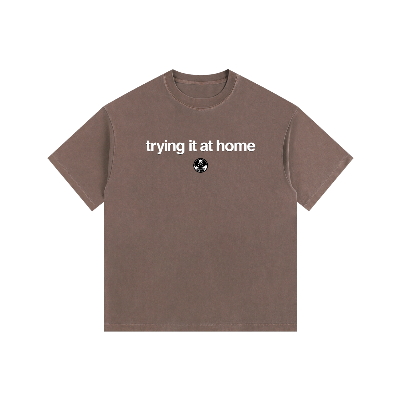 Tiah House Tee Brown