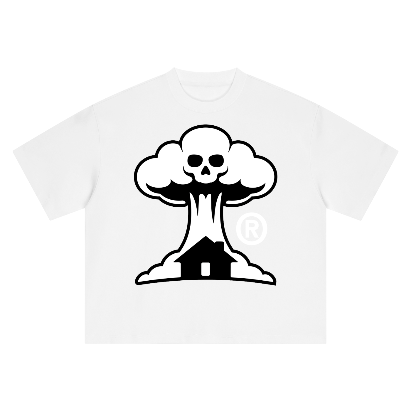 tiah logo boxy tee