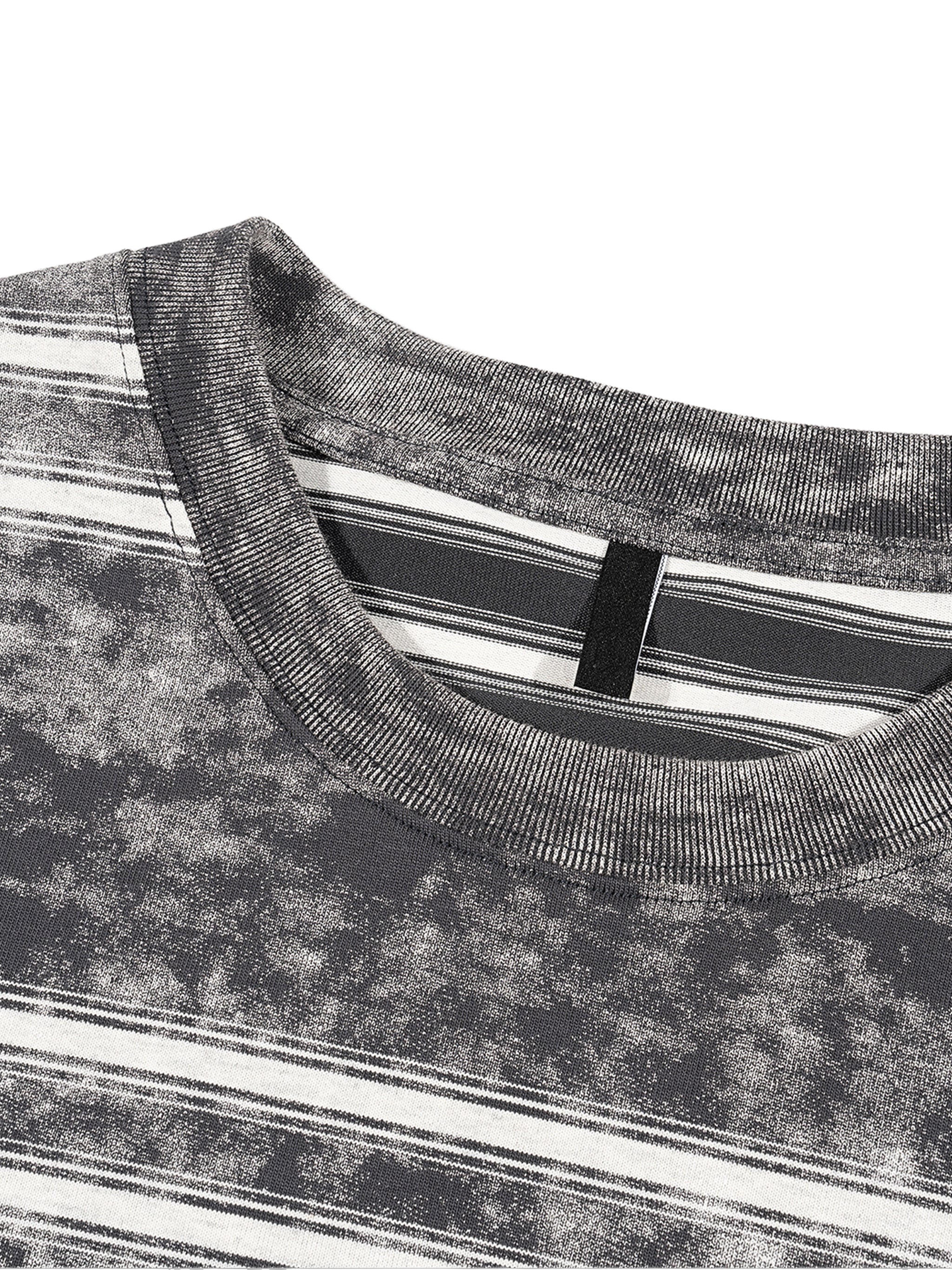 tiah striped boxy t-shirt