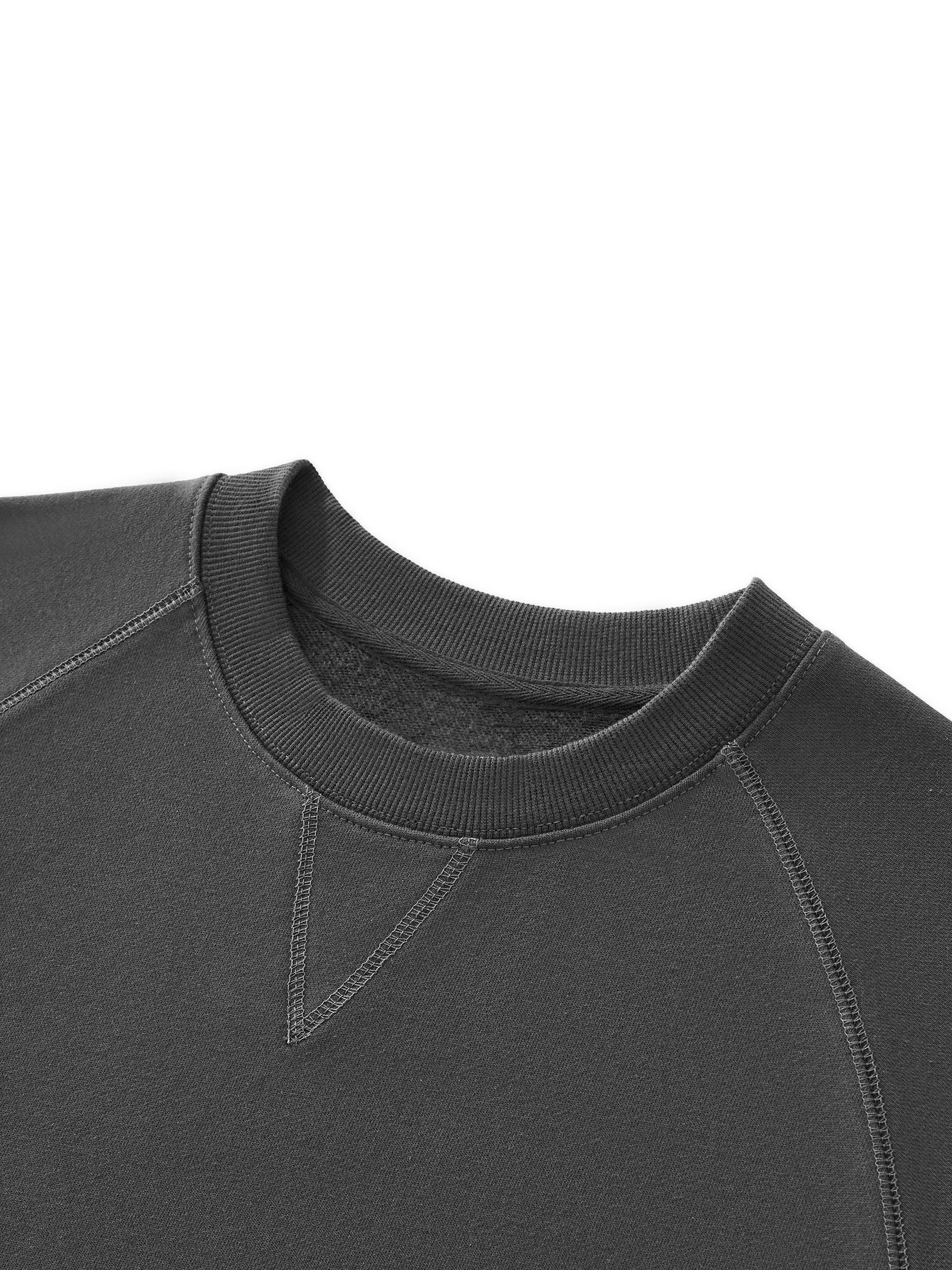 tiah heavyweight dolman sleeve boxy sweatshirt