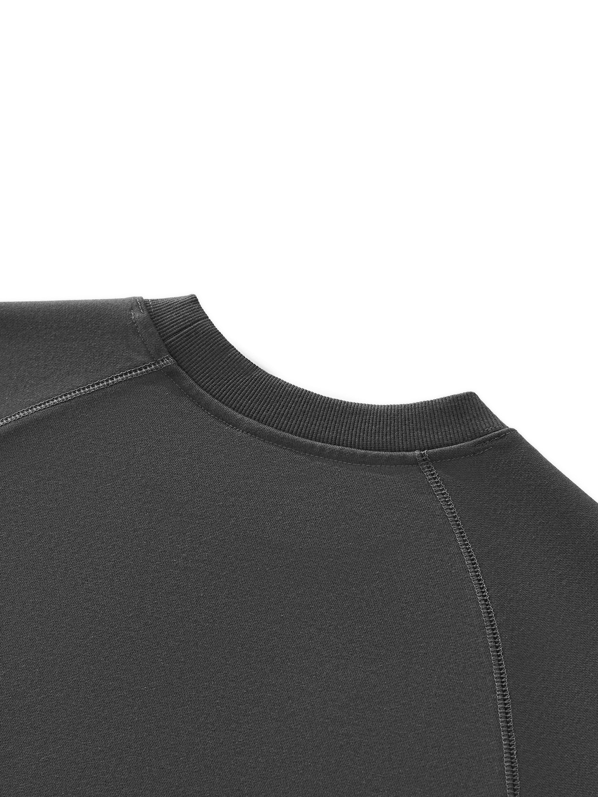 tiah heavyweight dolman sleeve boxy sweatshirt
